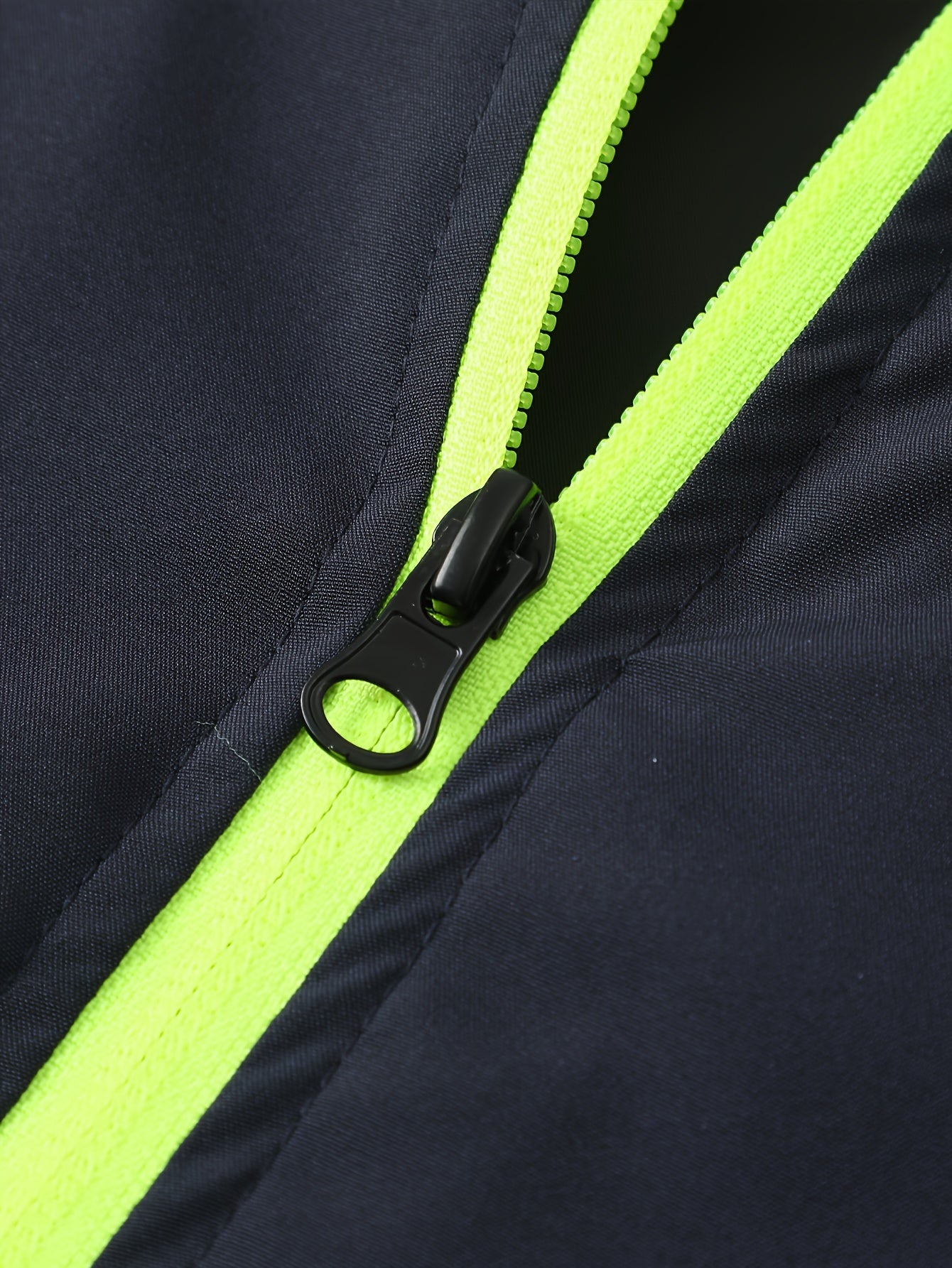 Men'S Casual Patchwork Athletic Suit Comfortable And Good Wear Coat And Long Pants Tracksuit