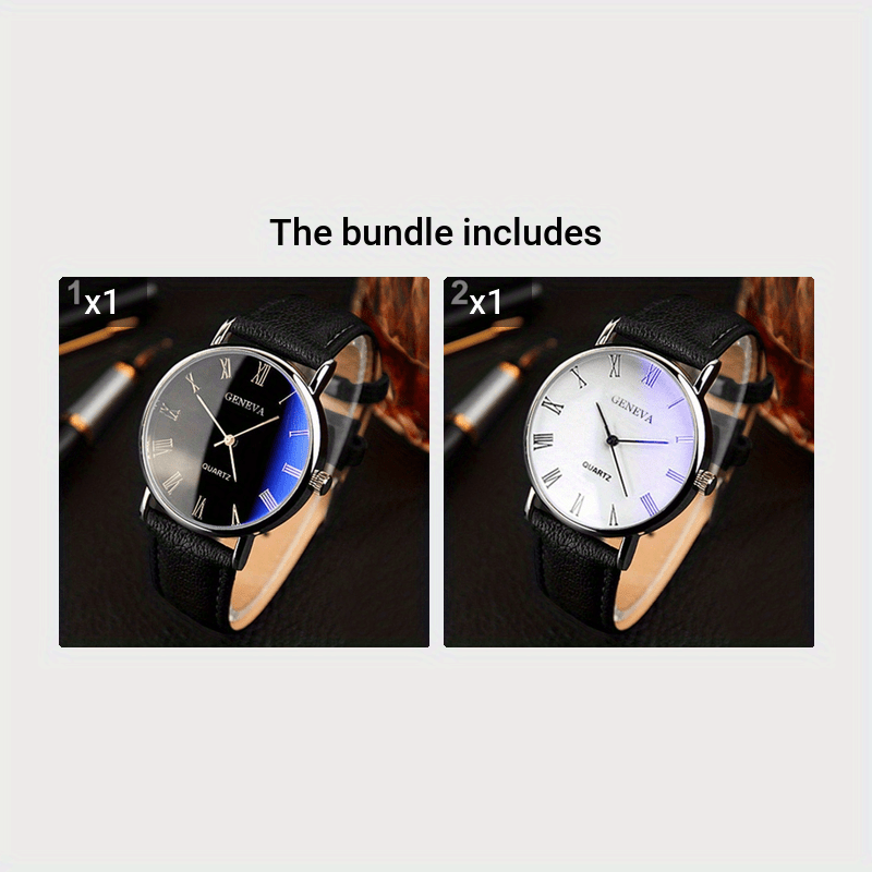 Hot New Men's Watch Roman Numerals Fashion Trend Business Casual Men's Watch Male, Ideal choice for Gifts