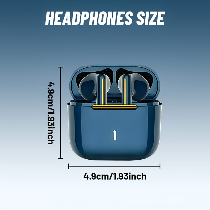 TWS True Wireless Stereo Headset, Ear Buds for iPhone/for Samsung/for Android/iOS, HIFI Sound Quality, ENC Noise Reduction, Gift for Birthday/Easter/Boyfriends/Girlfriends for Christmas Halloween Deco/gift