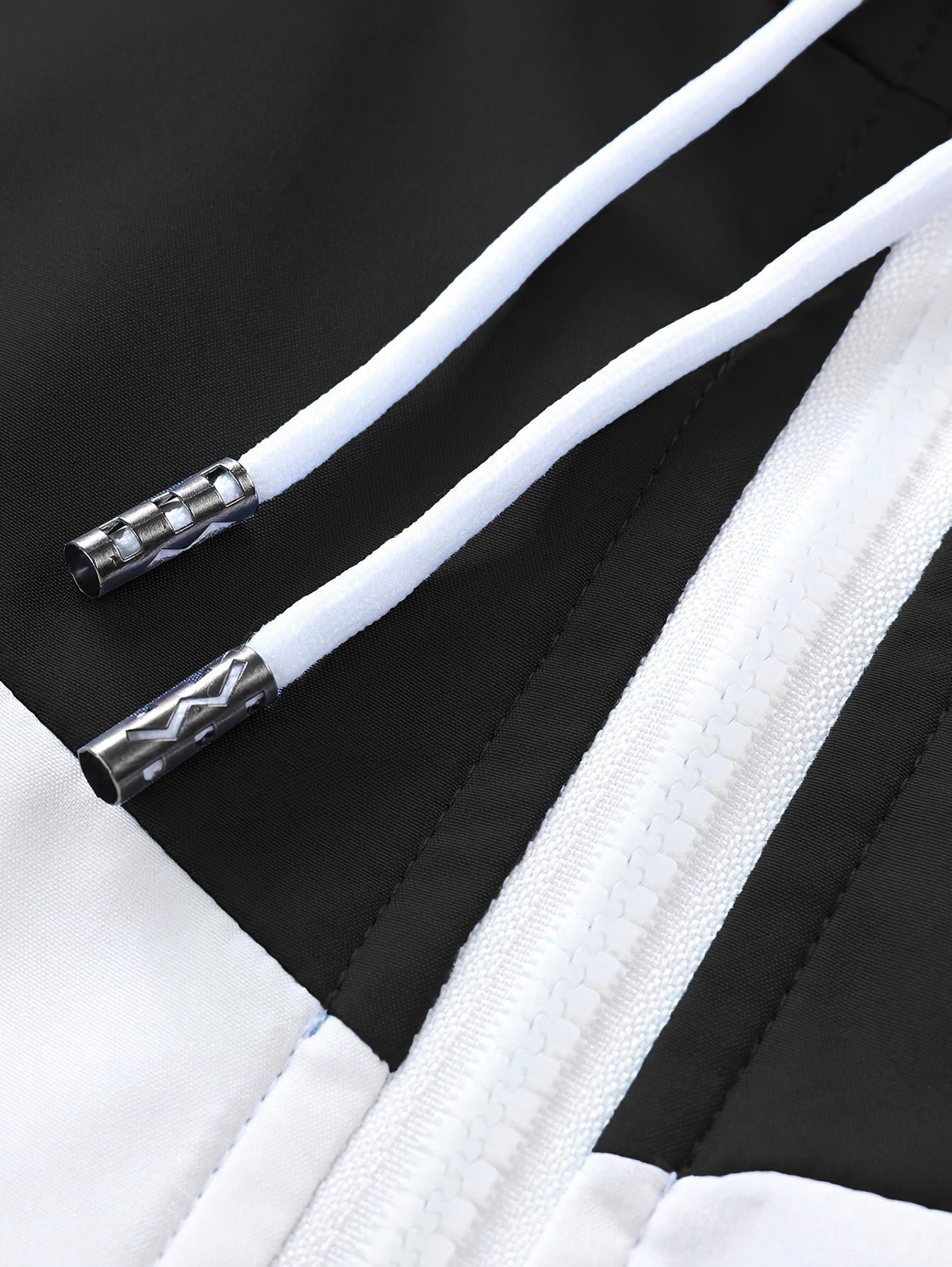 Men'S Casual 2pcs Sports Suit Unisex Couple All-Season Spring/Autumn Color Block Tracksuit with Hooded Cardigan, Zippered Jacket, Long Sleeve Coat, Joggers, Gym, Running, Outdoor Outfit, Elastic Pants, Hoodie, Top, Pants, Two