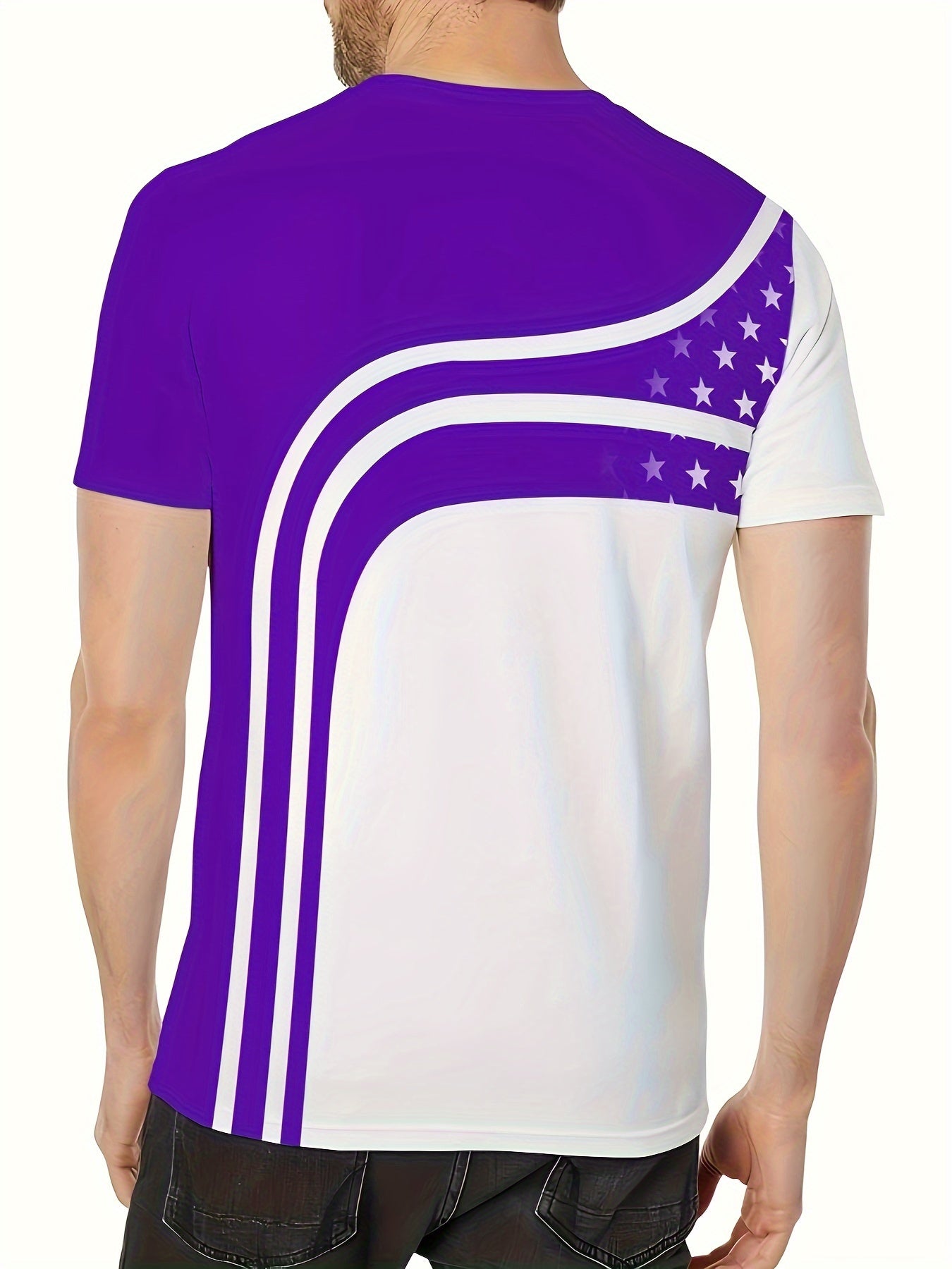Men's Fashion Casual Round Neck T-shirt
