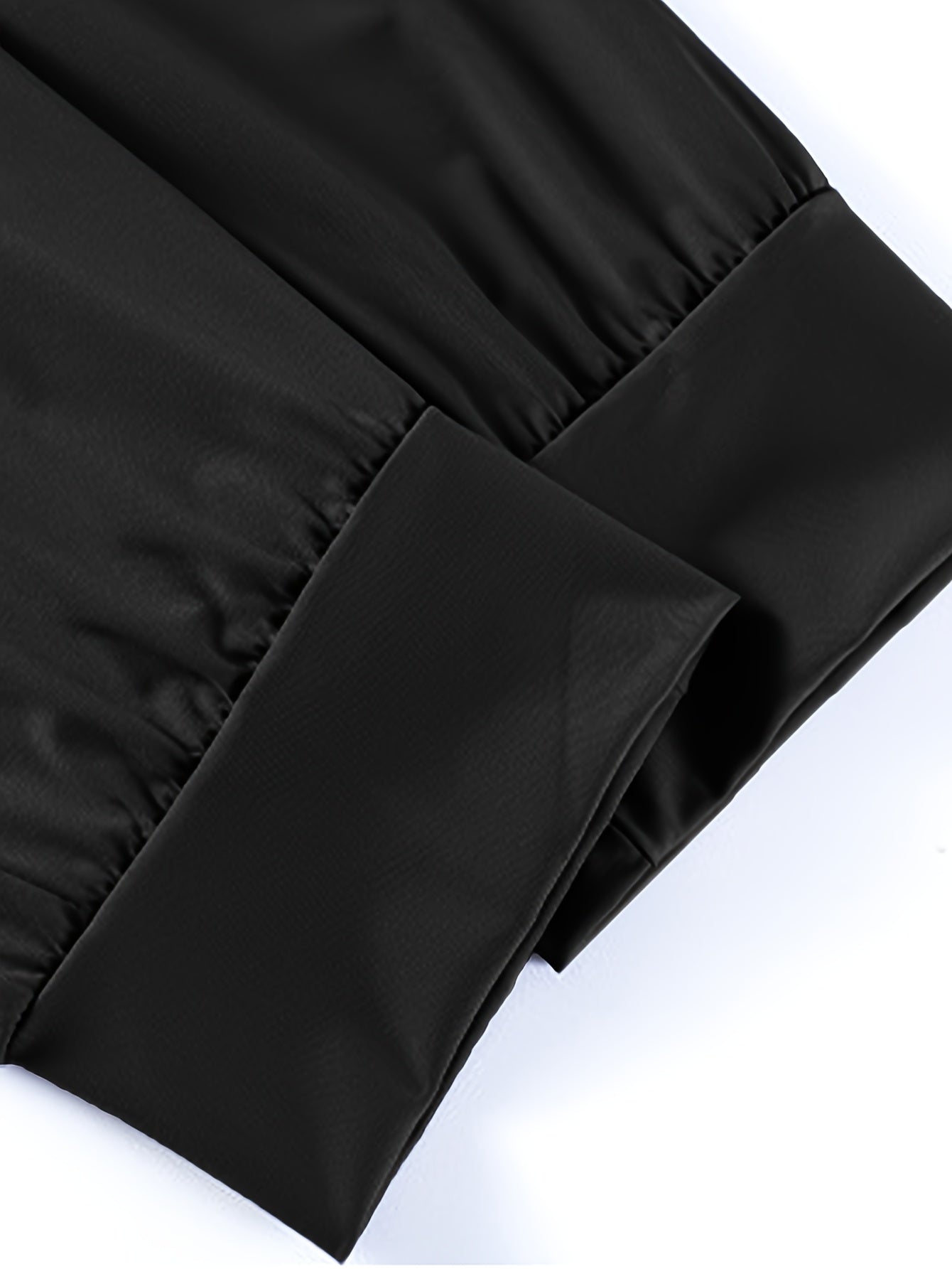 Men'S Athletic Stretch Pants with Adjustable Drawstring Waist, Featuring Zippered Pockets And Solid Color, Quick-Dry Joggers, Perfect for Fitness And Running Workouts.