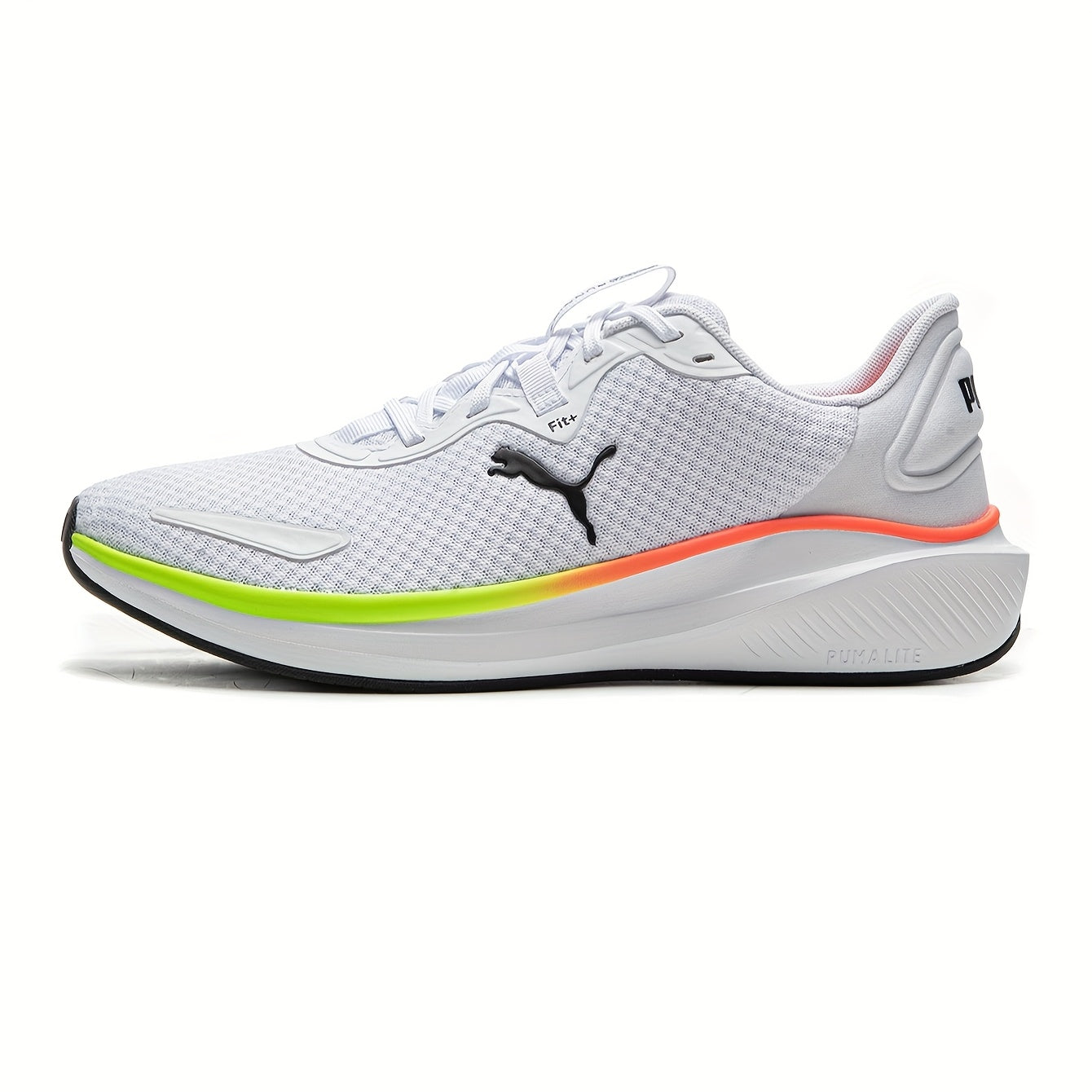 PUMA Unisex 38006728 Sneakers - Breathable Mesh Upper, Cushioned Midsole & Stability Support, Vibrant Neon Green Accents, Lightweight Summer Casual Shoes for Men & Women, Comfy Shoes, Sporty Look, Comfortable Fit