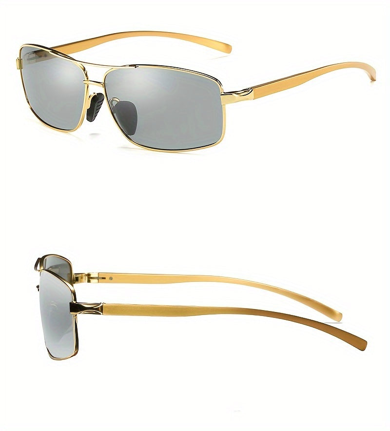 Coolpandas Brand Top Photochromic Glasses for Men And Women, Polarized Chameleon Glasses for Outdoor Sports, Fishing, Driving Goggles with Anti-Glare Features.