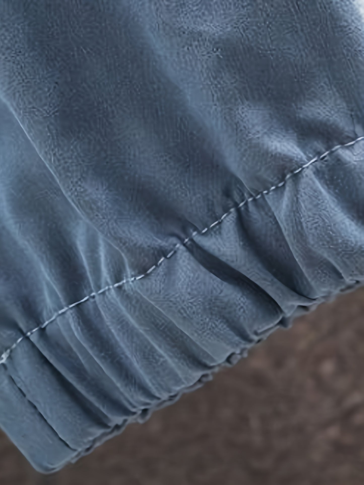 Men's Spring Autumn Outdoor Sports Training Casual Color Block Stitched Hoodie Adjustable Set Home Top and Pants Fashionable Windproof Jacket Pants Two-Piece Suit