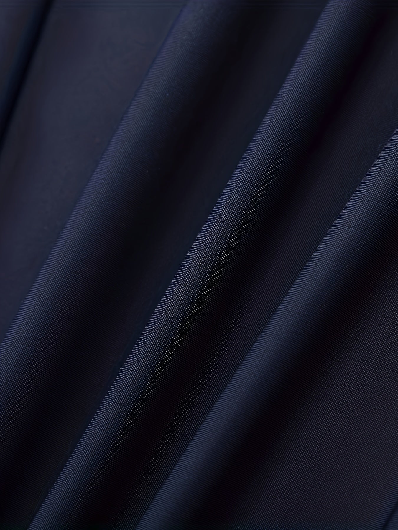 Men'S Classic Black Dress Pants - Nylon Blend, Straight Leg, Straight Leg Pants for Business Occasions