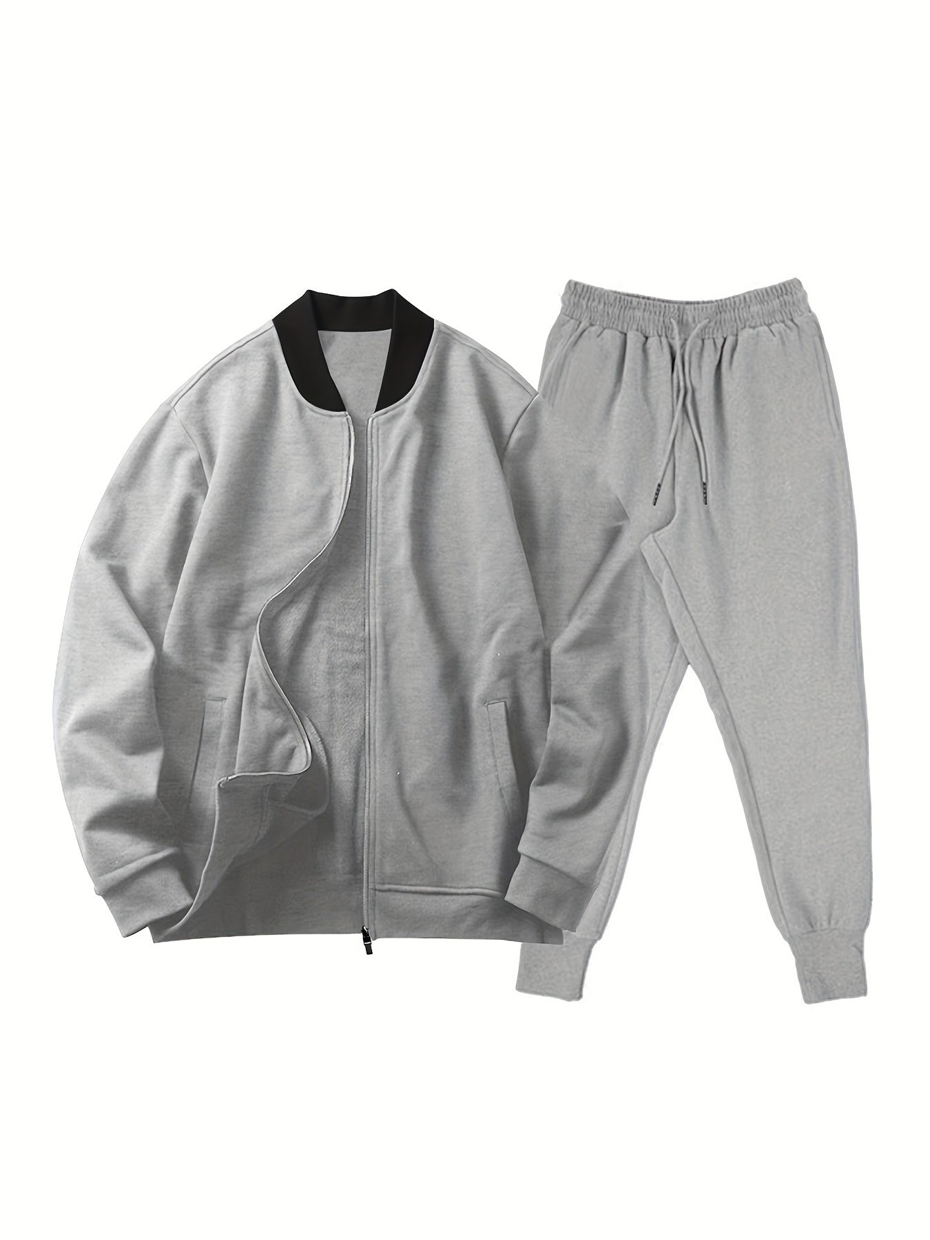 2024 Spring and Autumn New Fashion Trendy Casual Sport Suit Men's Jacket and Trousers