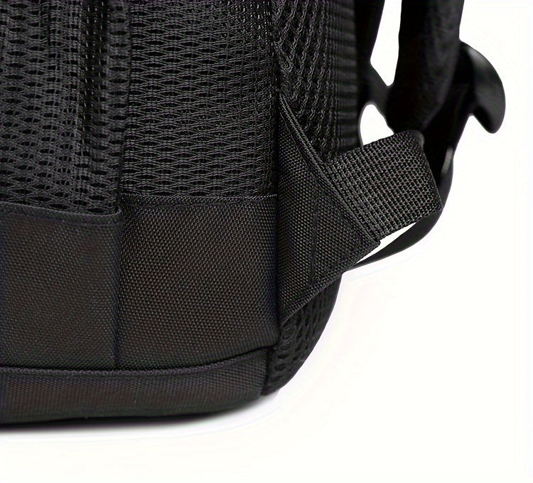 Zipper Random, Large Capacity Outdoor Hiking Backpack Camping Bag for Men's Casual Backpack, Fits 17-inch Laptop, Durable School Backpack with Multiple Compartments, Multi-layer Design, Spine Protection Backpack, Height 48cm