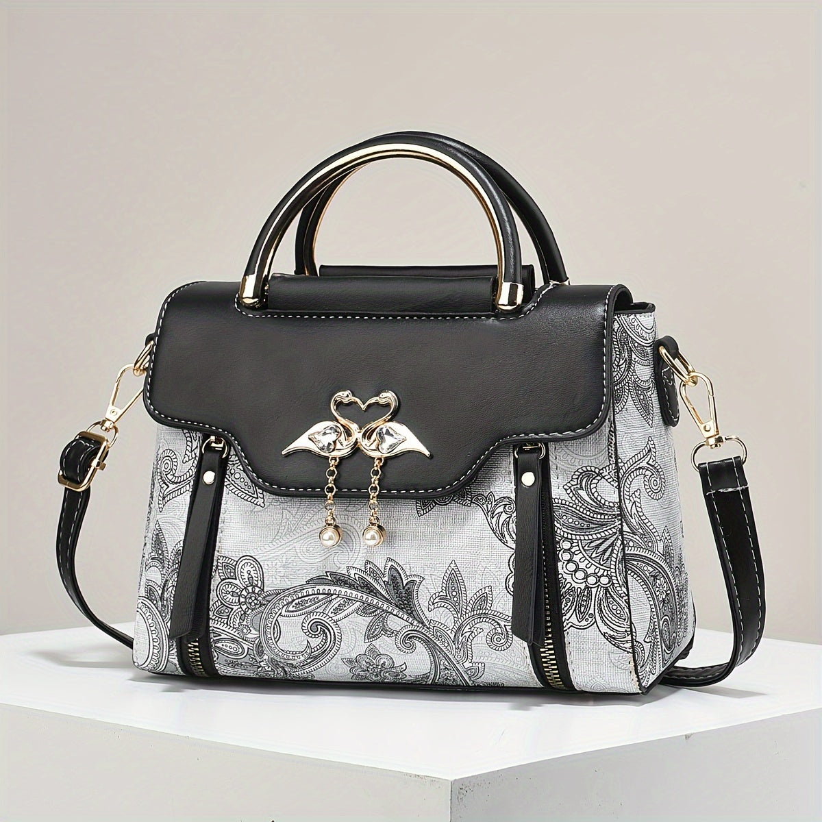 Mother's Day Gift for Mom Bag New Arrival Handbag Vintage Shoulder Crossbody Square Easter Bag