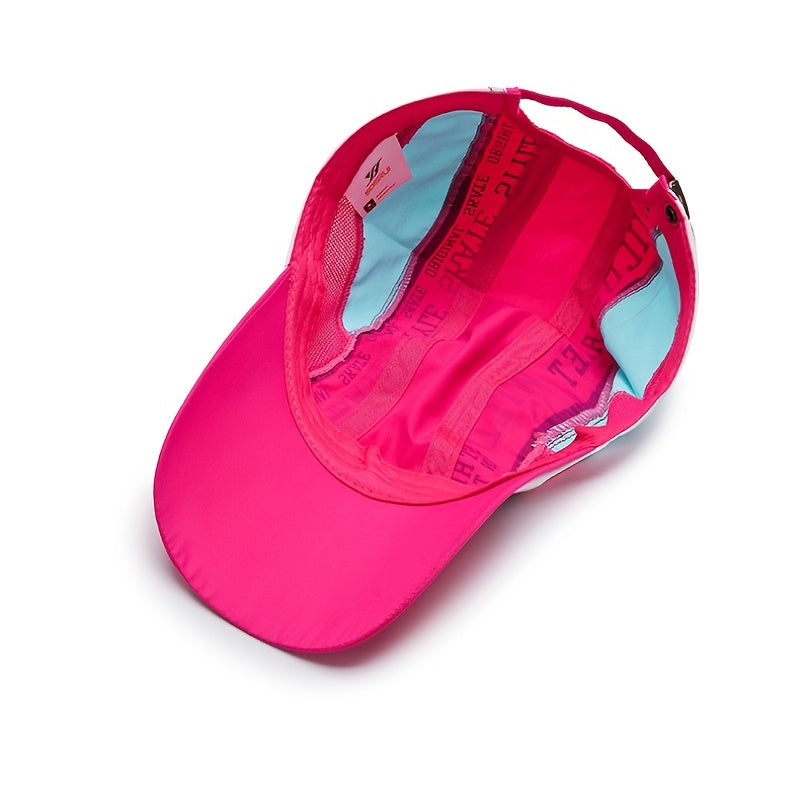 Summer Baseball Cap for Outdoor Sun Protection, Breathable And Quick-Drying, Suitable for Both Men And Women, Ideal for Sports, Travel, And Hiking, with a Thin Design.