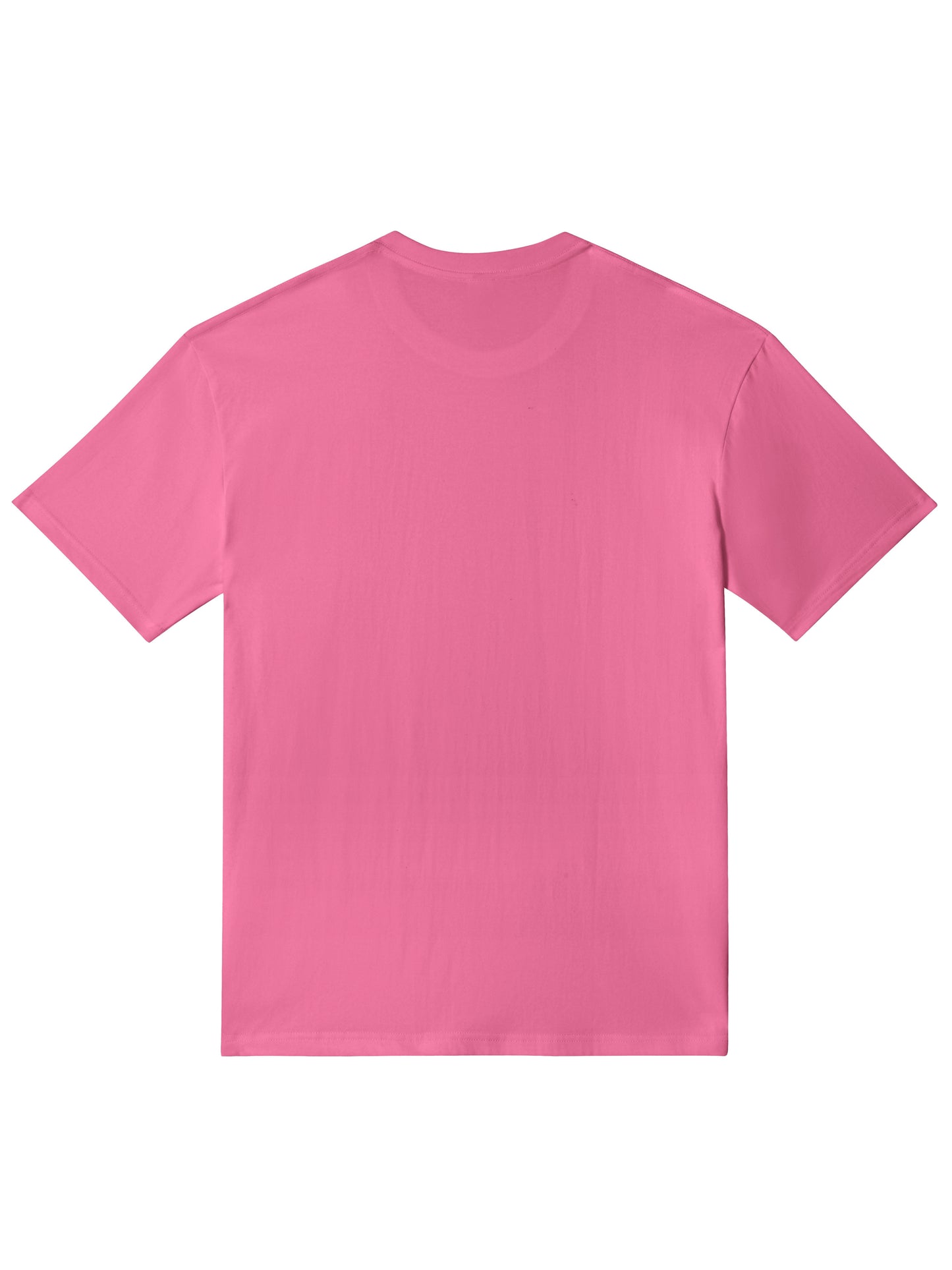 Men'S Bright Pink CALVI Graphic T-Shirt - Soft Breathable 100% Cotton Crewneck Tee, Everyday Casual Shirt for Office, Outings & Gym - Minimalist Modern Top, Comfortable Clothing, Stylish Letter Print, Durable Fabric, Short Sl