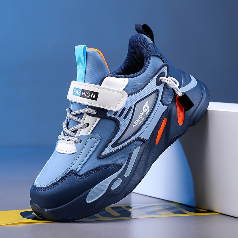 Boys' Athletic Shoes, Stylish Kids' Sneakers, Versatile Fashion Running Shoes for Boys, Perfect for Autumn And Winter School Running.