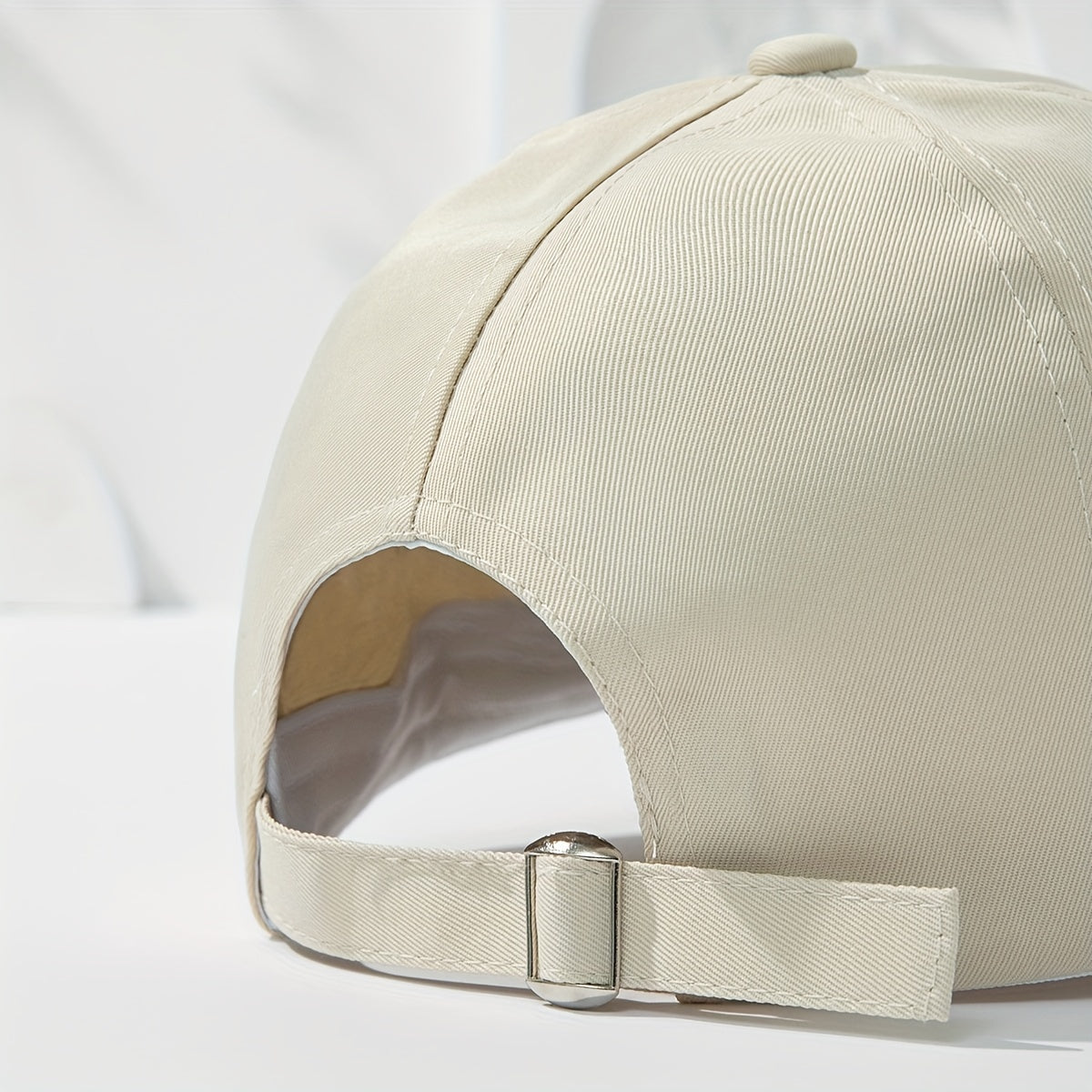 Women's Fashion Patch Baseball Cap With Metallic "M" Initial, Rhinestone Accents, Adjustable Snapback Cps, Wide Brim Sun Hats