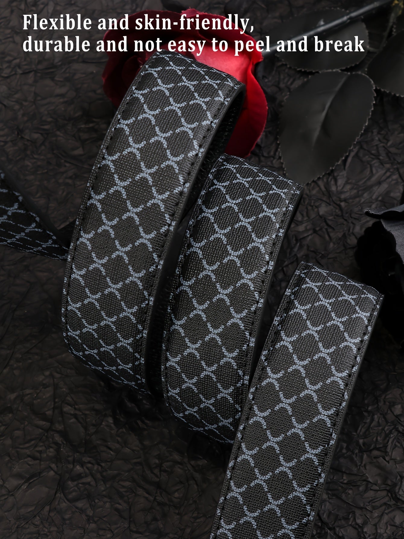 2025 New Automatic Buckle Belt, Versatile Business Casual Luxury Trendy Men's Leather Belt