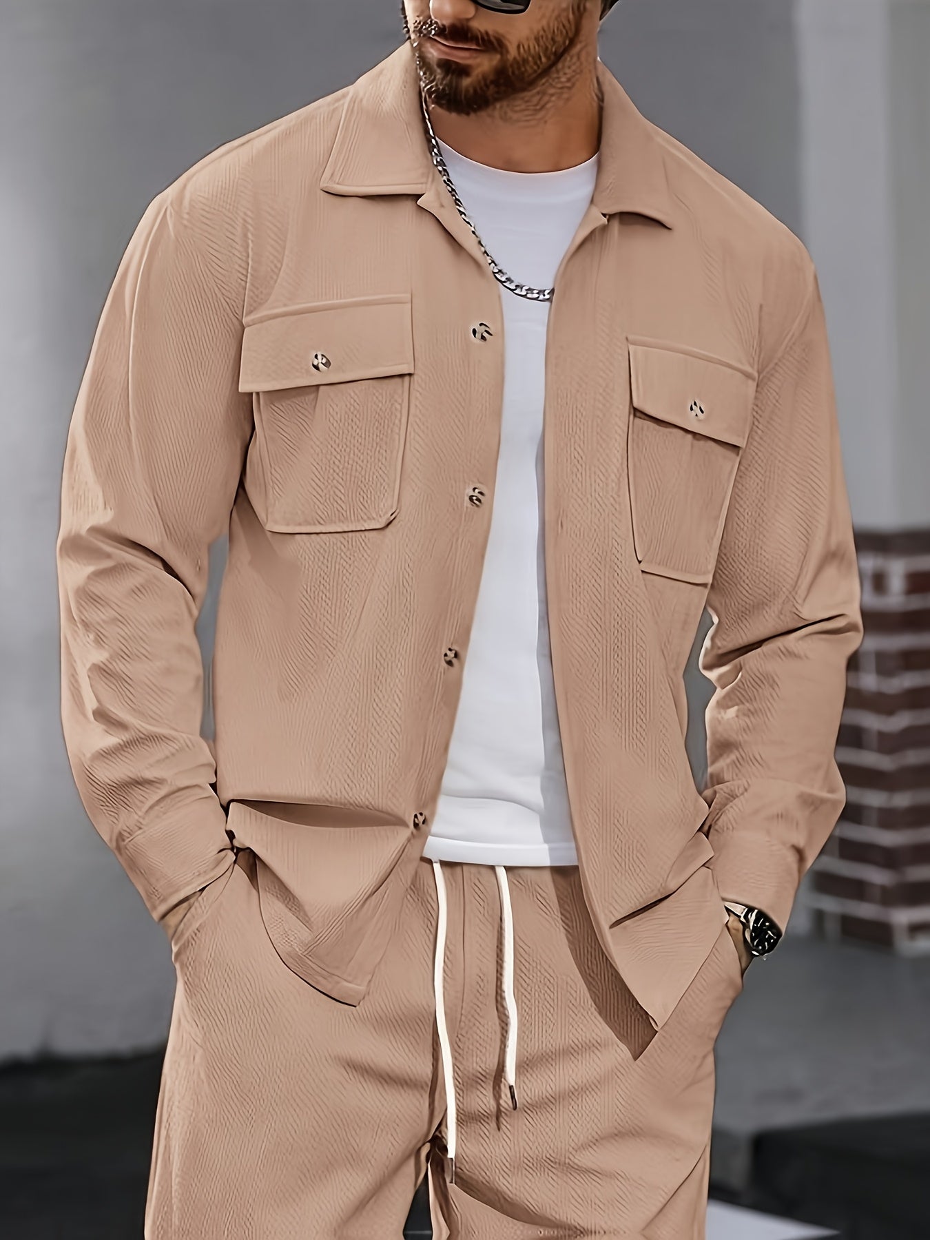 Cross-border Men's Casual Sportswear Set