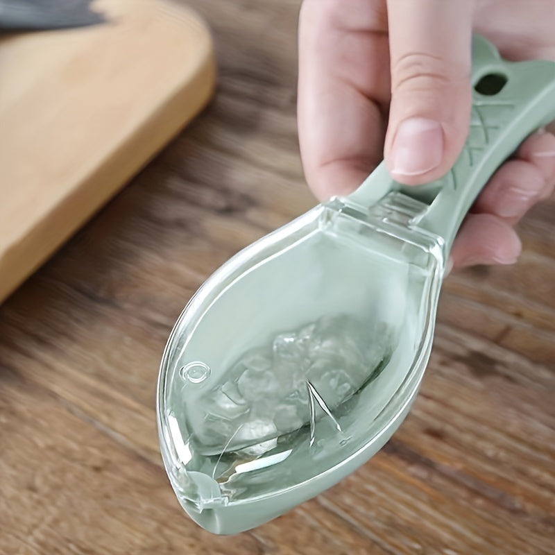 1 հատ KitchenCraft Fish Scale Remover with Storage Box - Հեշտ մաքրվող քերիչ ճաշի համար, արդյունավետ ձկան կշեռքի մաքրման գործիք