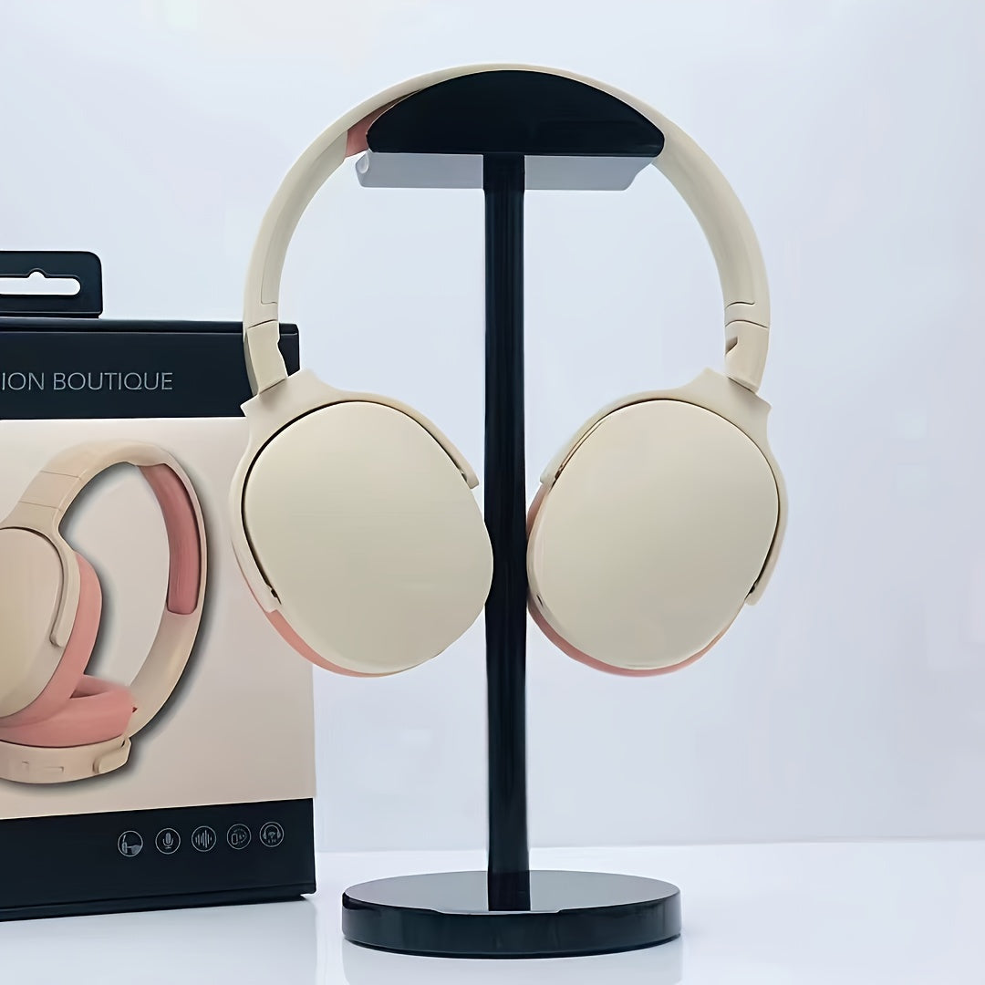 New wireless earphones, comfortable foldable earphones, suitable for tablets/PC/TV/phones/birthdays/Easter travel gifts. Wireless Earphones Folding Soundproofing Earphones, Comfortable Leather Paired with Wireless Earphones.
