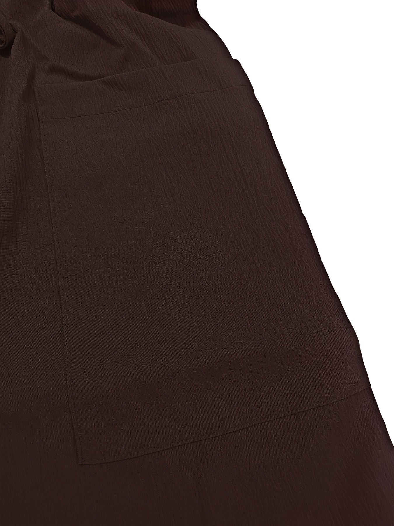 Women's Beige Cargo Shorts - Casual & Stylish, Solid Color with Drawstring Waist and Pockets, Polyester Blend, Machine Washable, All-Season Comfort