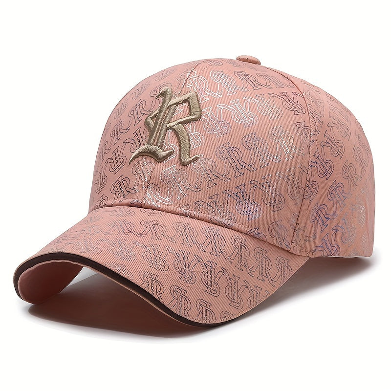 Men's Funky Embroidery Baseball Cap, Seasonable Casual Stylish High-End Baseball Cap With Adjustable Strap For Men And Women