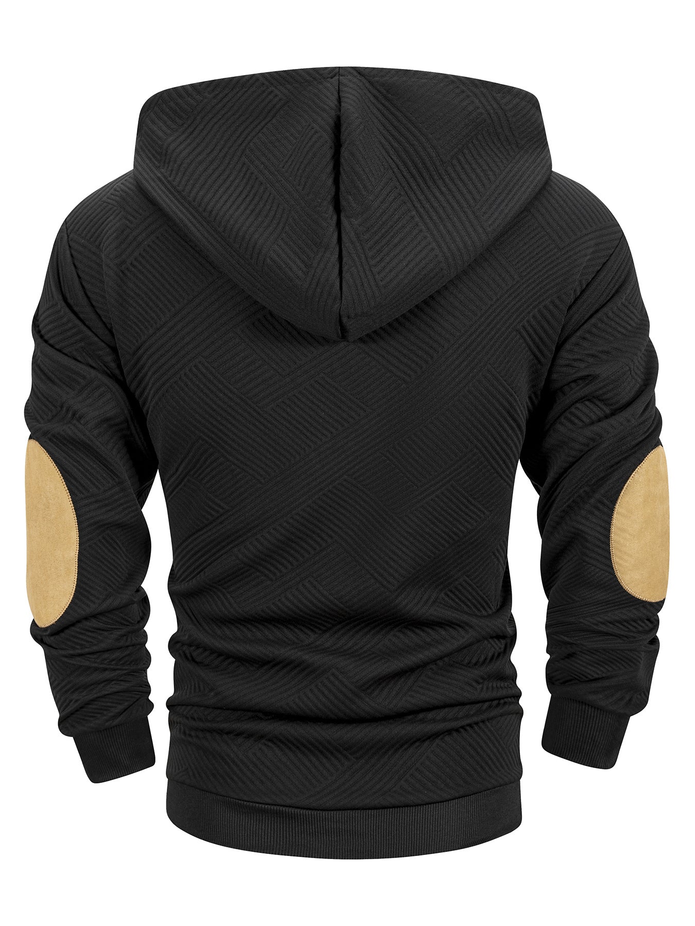 2pcs Autumn New Texture Men's Sportswear Set, Hoodie and Drawstring Pants with Pocket Contrast Design, Lightweight for Outdoor Sports and Casual Wear