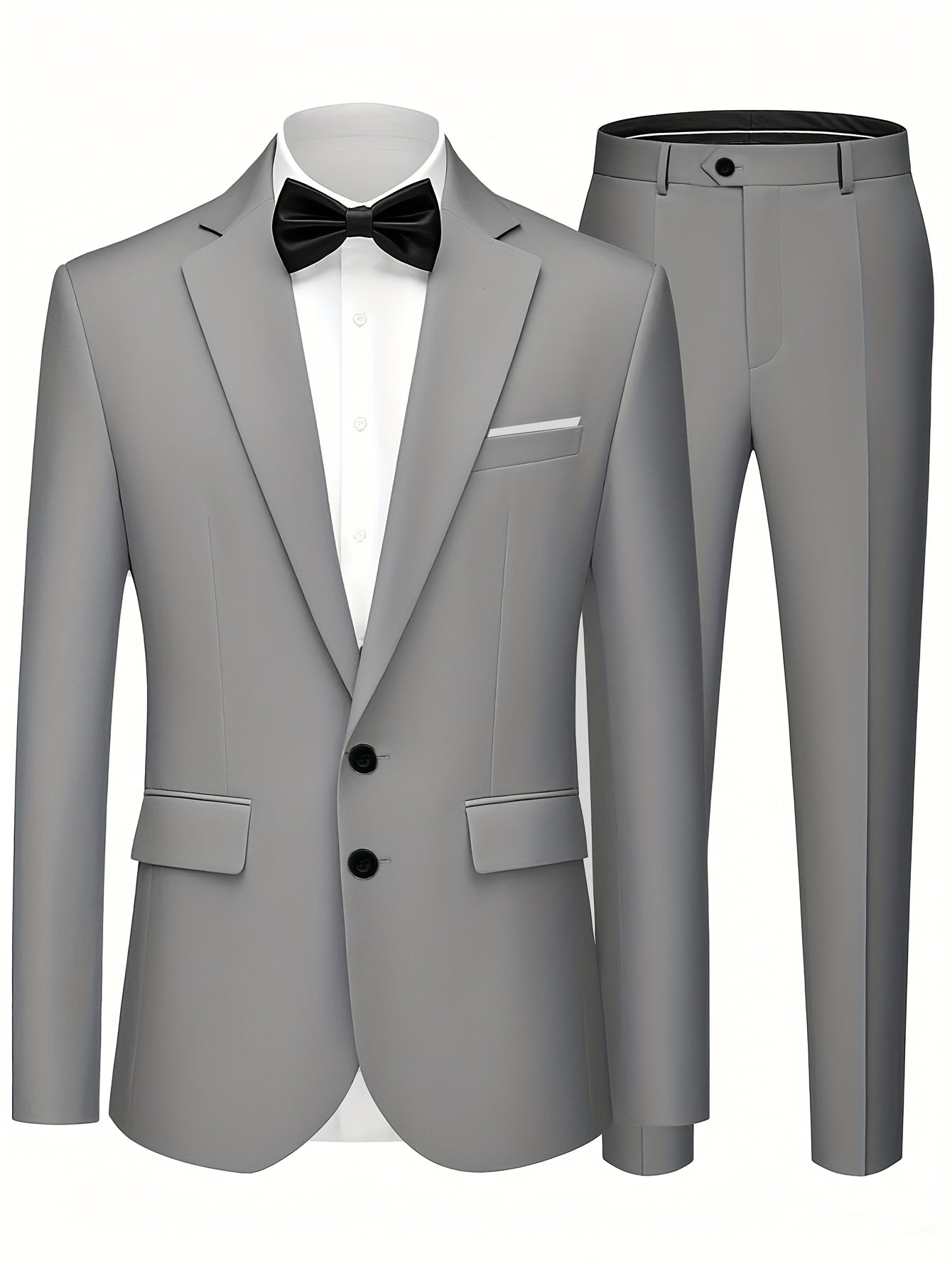 Men's Wedding Party Two-Piece Suit, Including Jacket and Pants