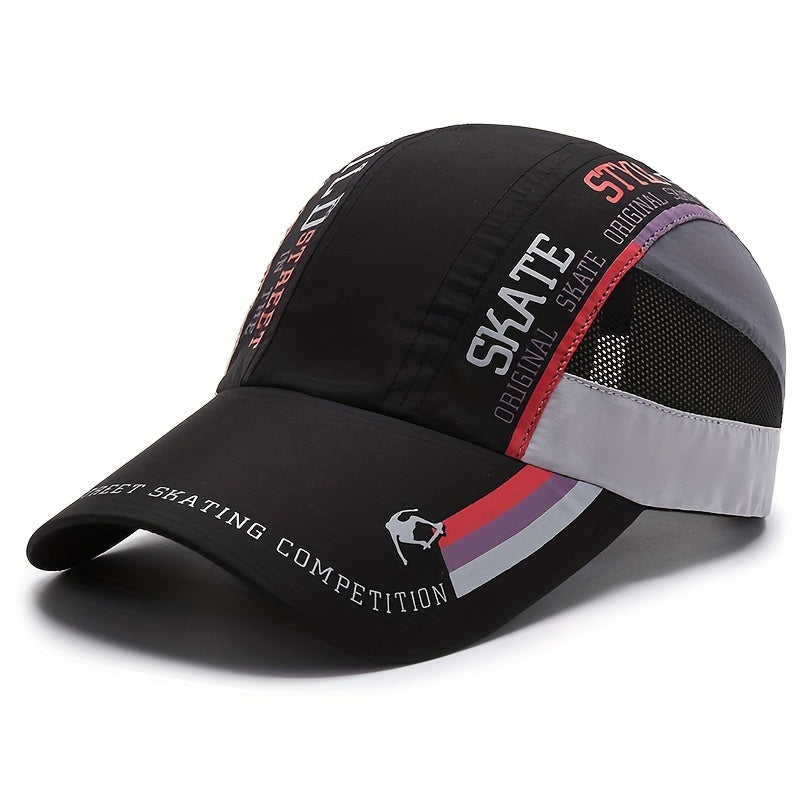 Summer Baseball Cap for Outdoor Sun Protection, Breathable And Quick-Drying, Suitable for Both Men And Women, Ideal for Sports, Travel, And Hiking, with a Thin Design.