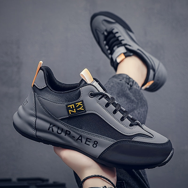 VanWeir Men's Casual Sneakers - Non-Slip, Comfortable Outdoor Footwear with Easy On-Off Design for Every Season