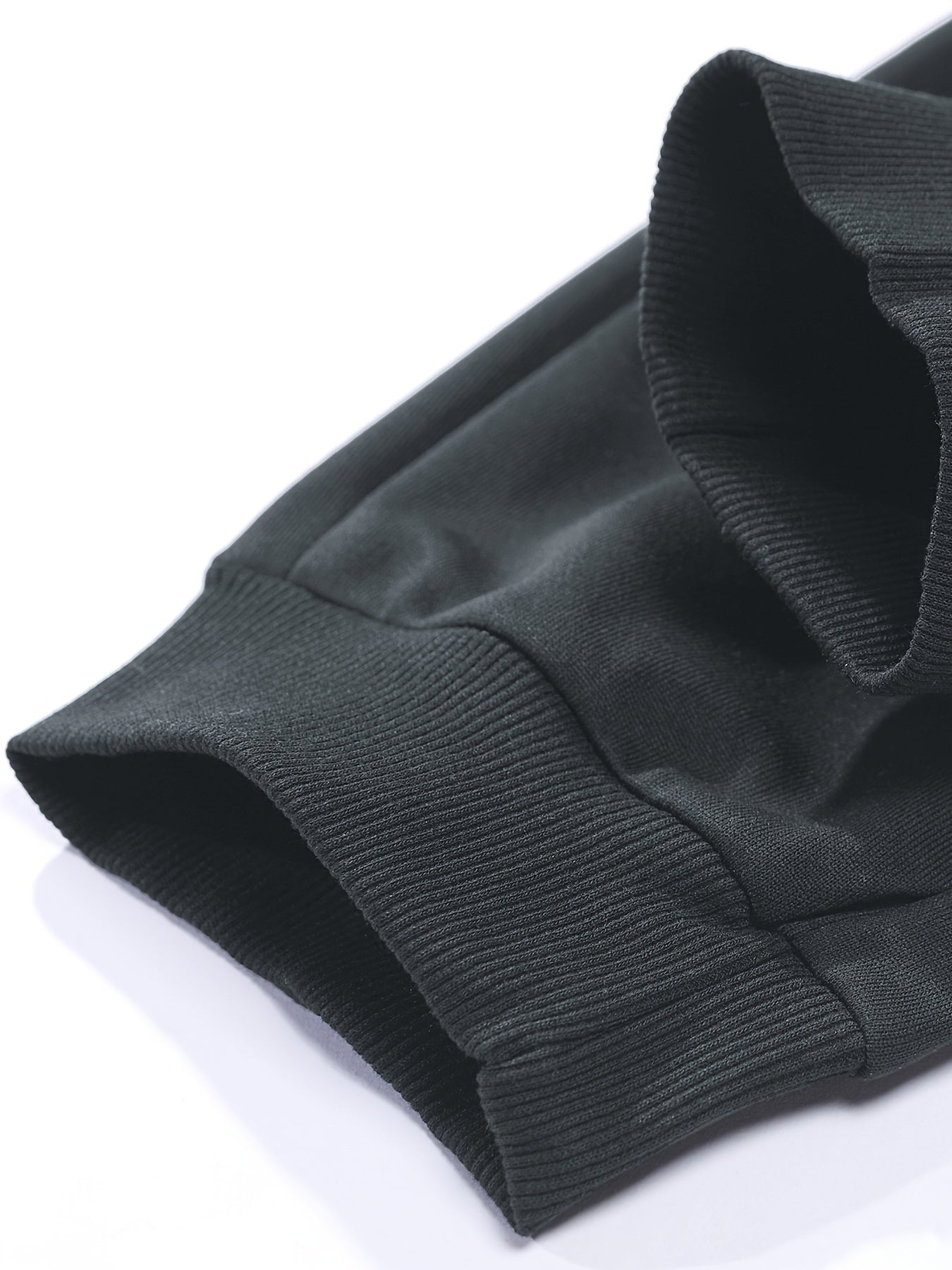 1set Men'S Casual Sports Suit, Polyester Hooded Sweatshirt and Jogger Pants Set, Solid Color, Elastic Waist, Cuffed Ankles, Knit Pullover with Pockets, Regular Fit for Outdoor Running and Jogging - Spring/Autumn Collection