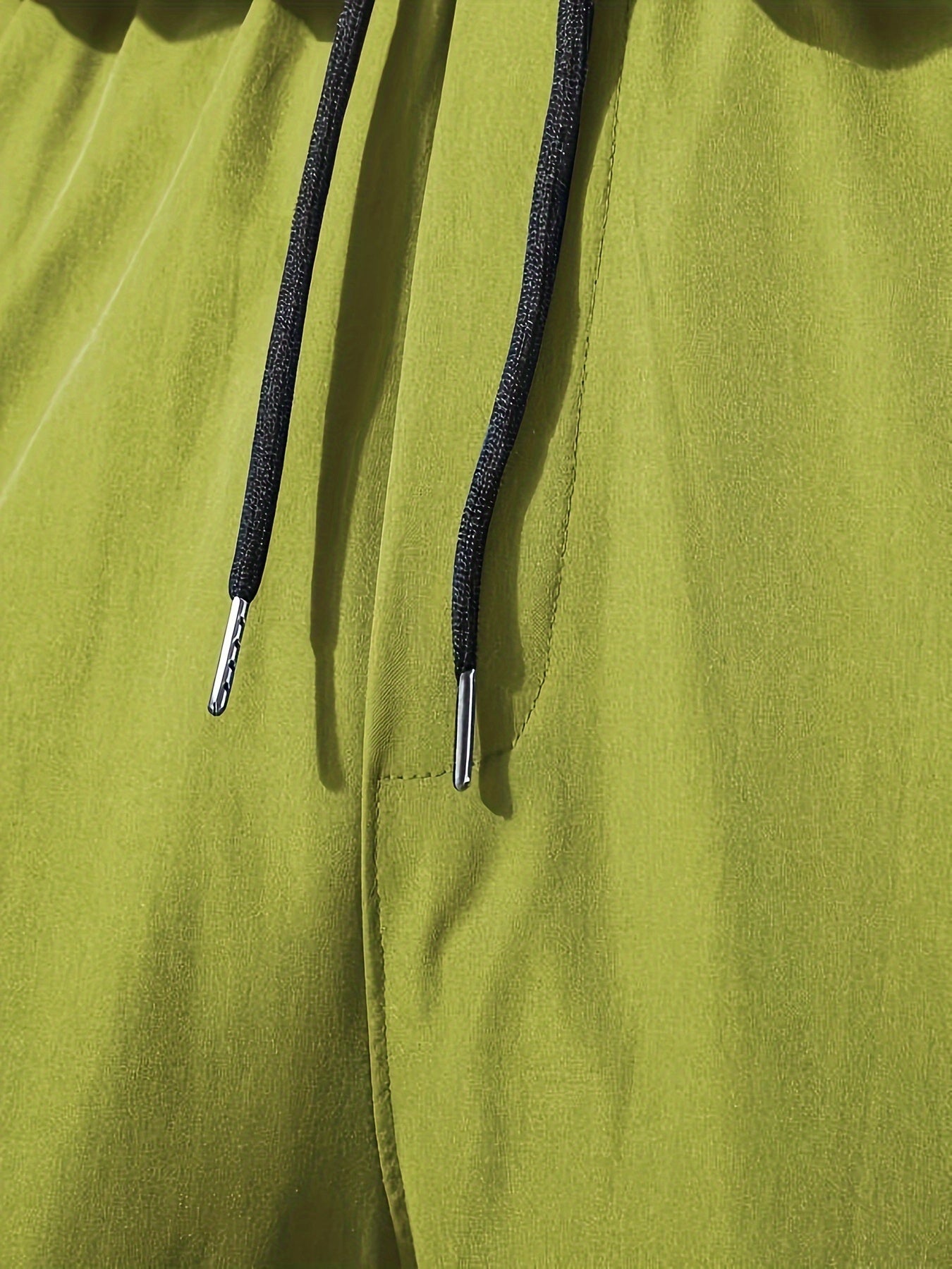 Men's Casual Athletic Cargo Pants - Solid Color, Polyester, Machine Washable with Multiple Pockets