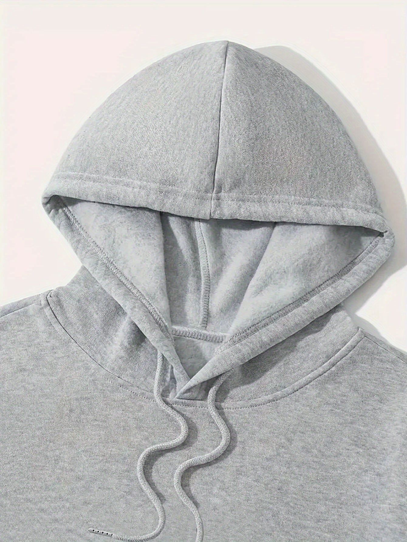 New Autumn and Winter Men's Fleece-Lined Hooded Sweatshirt Set with Print, Long-Sleeve Hoodie and Drawstring Pants for Couples