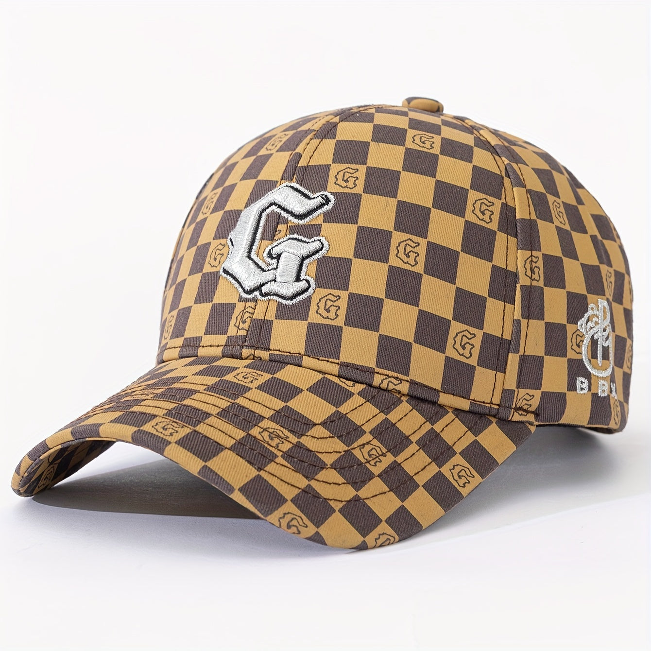 Letter B Embroidery Baseball Cap Classic Solid Color Trendy Dad Hat Lightweight Adjustable Sun Hats For Women & Men