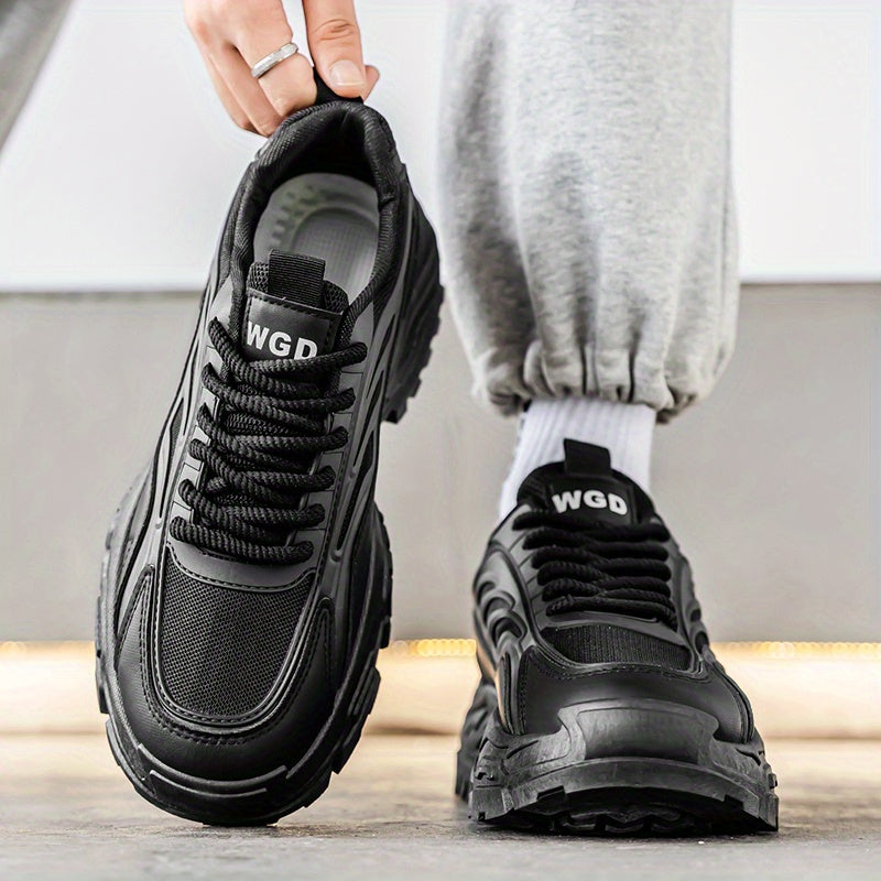 Men'S Shoes 2025 Summer Trendy Breathable Mesh Casual Sneakers Comfortable Lightweight Platform Dad Shoes Thick Sole Mesh Versatile Men'S Sports Shoes Special Offer
