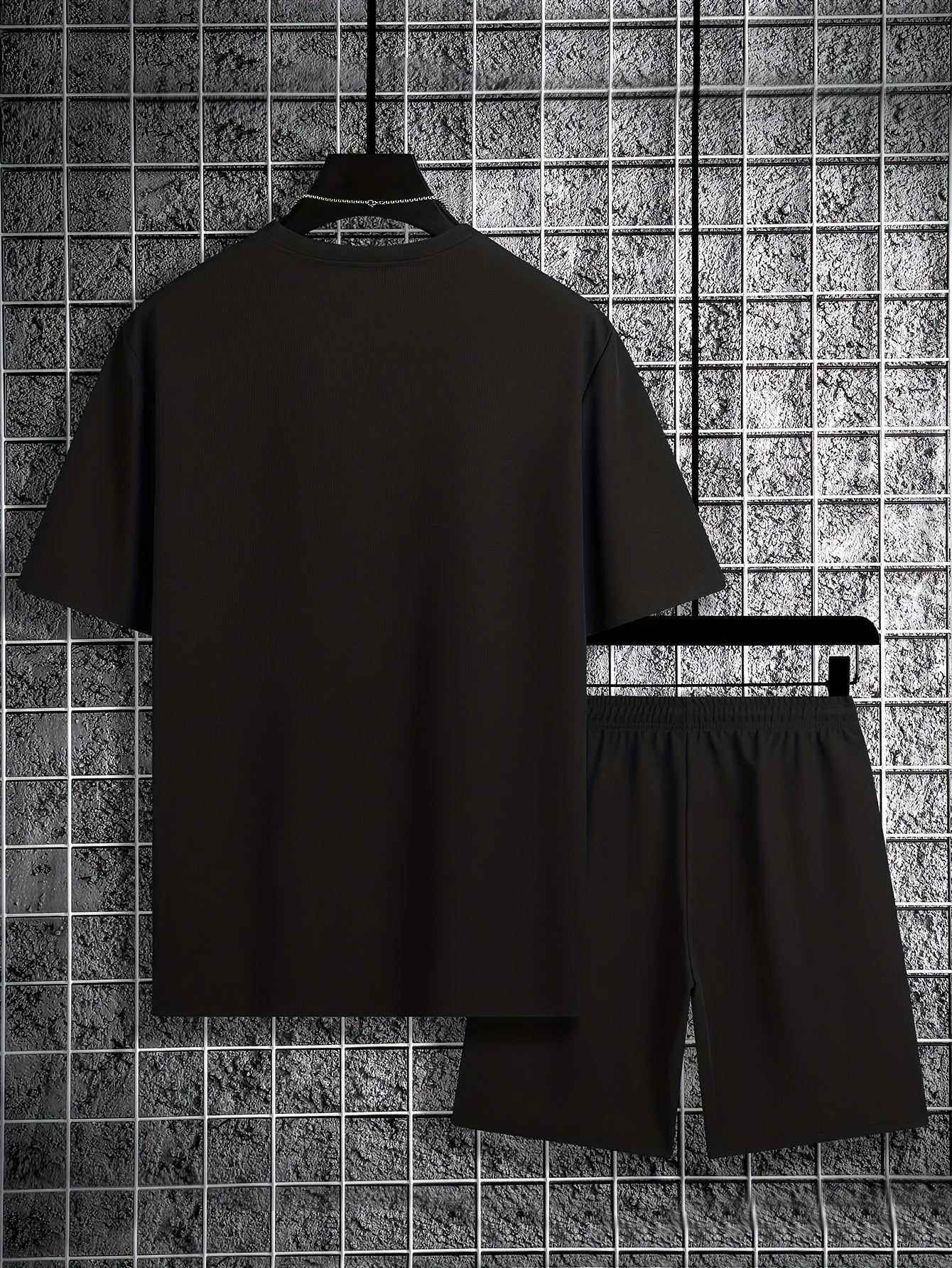 Men'S Casual Sportswear Set, Trendy And Versatile Two-Piece Outfit.