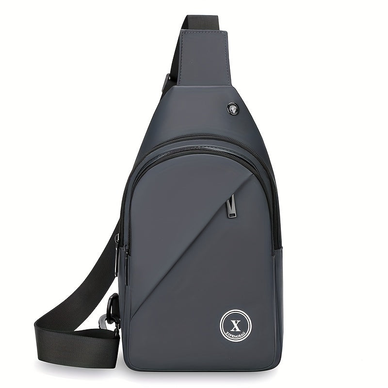 Men'S Chest Bag with Large Capacity, Stylish Crossbody Bag That Allows for Versatile Carrying Options, Perfect for Outdoor Sports And Travel.