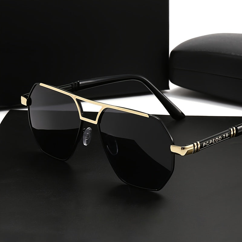 Large frame new irregular Men's and Women's glasses, fashionable business glasses, classic comparison glasses