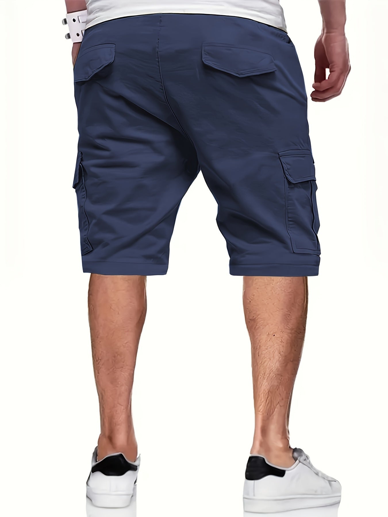 Men's Cargo Shorts Pants Outdoor Hiking Multi-Pocket Utility Shorts, Casual Style, For Summer Hiking Cycling