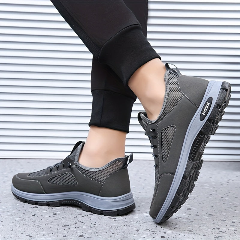 NeoFlex Men'S Breathable Running Shoes - Elastic Weave Upper & Cloud Cushion Technology, Lightweight Low-Top Design for Gym, Workout, Streetwear - All-Season Comfort, Gym Footwear, Sleek Sporty Look, Durable Rubber Sole