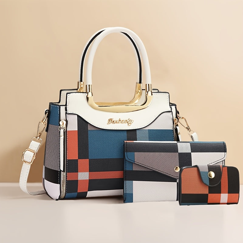 Bag Women'S Bag Popular New Versatile Multi-Piece Set Shoulder Crossbody Bag High-Quality Unique Design Handbag Thanksgiving Gift