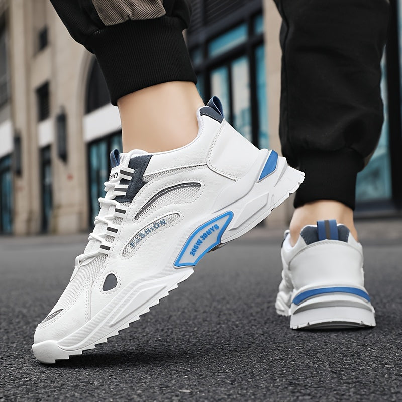 Men's Skate Shoes with Good Grip, Laced Sports Shoes, Anti-slip And Wear-resistant Versatile Men's Lightweight Sports Shoes