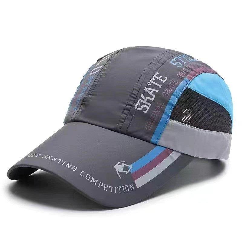 Summer Baseball Cap for Outdoor Sun Protection, Breathable And Quick-Drying, Suitable for Both Men And Women, Ideal for Sports, Travel, And Hiking, with a Thin Design.