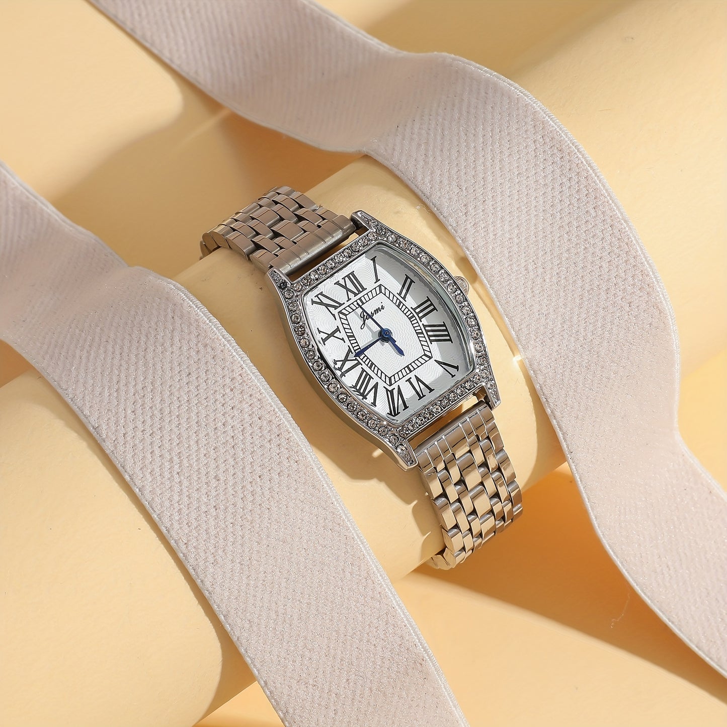 New Foreign Trade Women's Watch - Fashionable Simple Square Quartz Wristwatch for Female Students