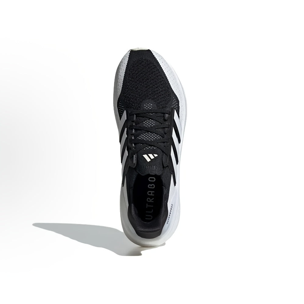 adidas ULTRABOOST 5 Running Shoes - Lightweight Cushioned Athletic Sneakers with Boost Technology, Non-Slip Rubber Outsole, Low-Top Training Shoes for Men & Women (Black/White - IF1480) - All-Season Gym, Jogging, Casual Attir