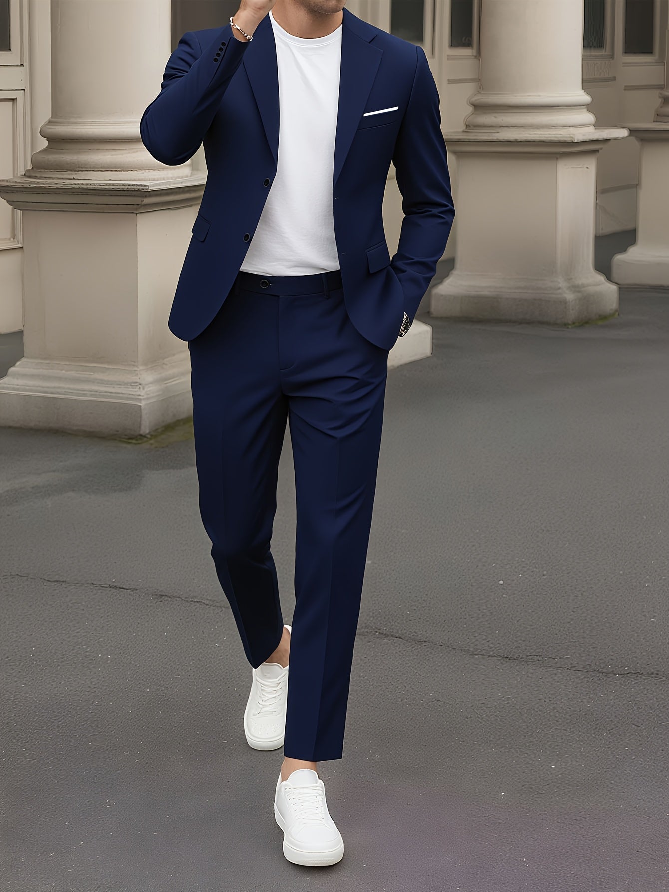 Men's Wedding Party Two-Piece Suit, Including Jacket and Pants