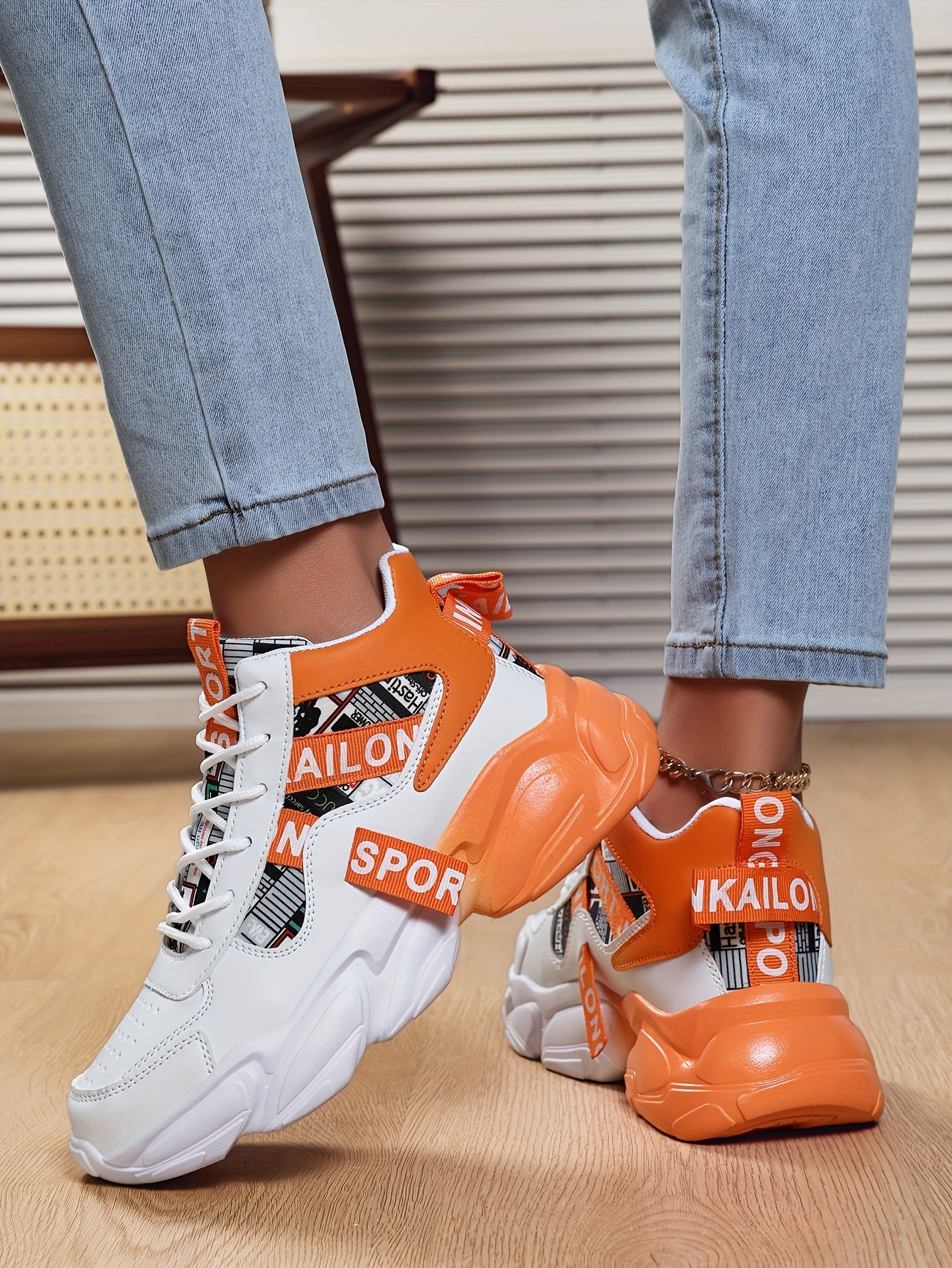 Women'S High-Top Plaid Skate Sneakers - Lightweight, Non-Slip, Shock-Absorbing Sneakers with EVA Sole, Synthetic Faux Leather Upper & Fabric Lining for All-Season Sports and Casual Wear, Casual Sneakers | Stylish Lace-Up Shoe