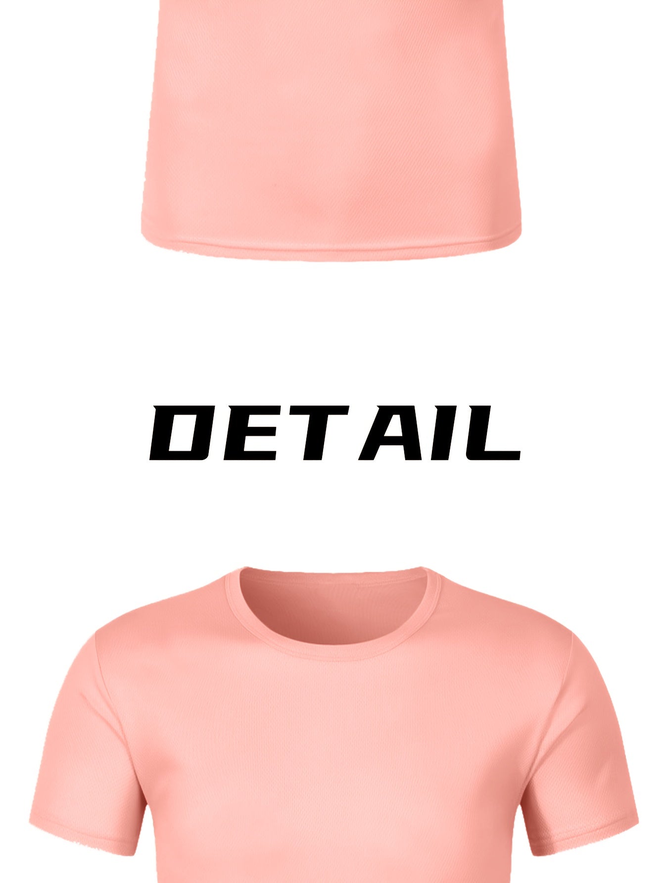 2pcs Men's Quick-Dry T-Shirts - Moisture-Wicking Breathable Gym Shirts with Custom Logo Print, Regular Fit Round Neck for Workout & Casual Wear, Workout Shirts, Durable Sportswear