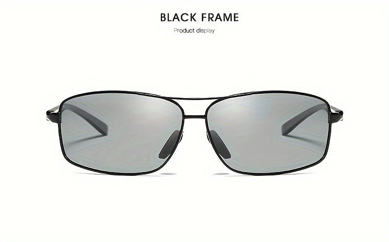 Coolpandas Brand Top Photochromic Glasses for Men And Women, Polarized Chameleon Glasses for Outdoor Sports, Fishing, Driving Goggles with Anti-Glare Features.