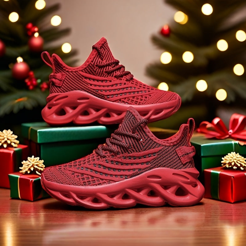 Youngsters' Breathable Mesh Footwear - Non-Slip Running & Training, Suitable for Boys and Girls, Comfortable for All Seasons