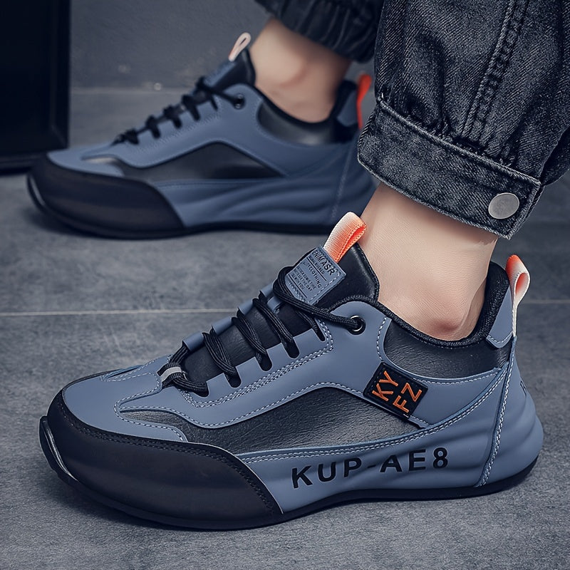 VanWeir Men's Casual Sneakers - Non-Slip, Comfortable Outdoor Footwear with Easy On-Off Design for Every Season