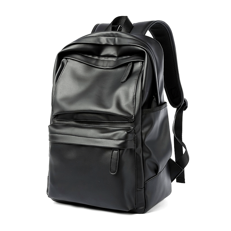 Men Backpack Pu Fashion Travel Bag Casual 39.62 cm laptop backpack