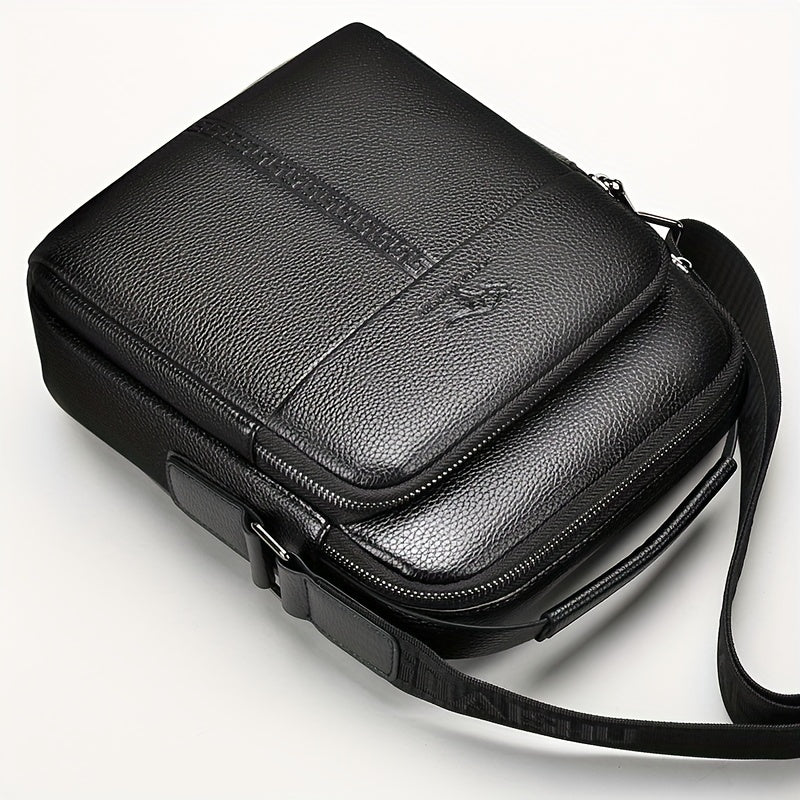 1pc Men's Shoulder Bag, Small Business Handbag, Fashion Casual Backpack